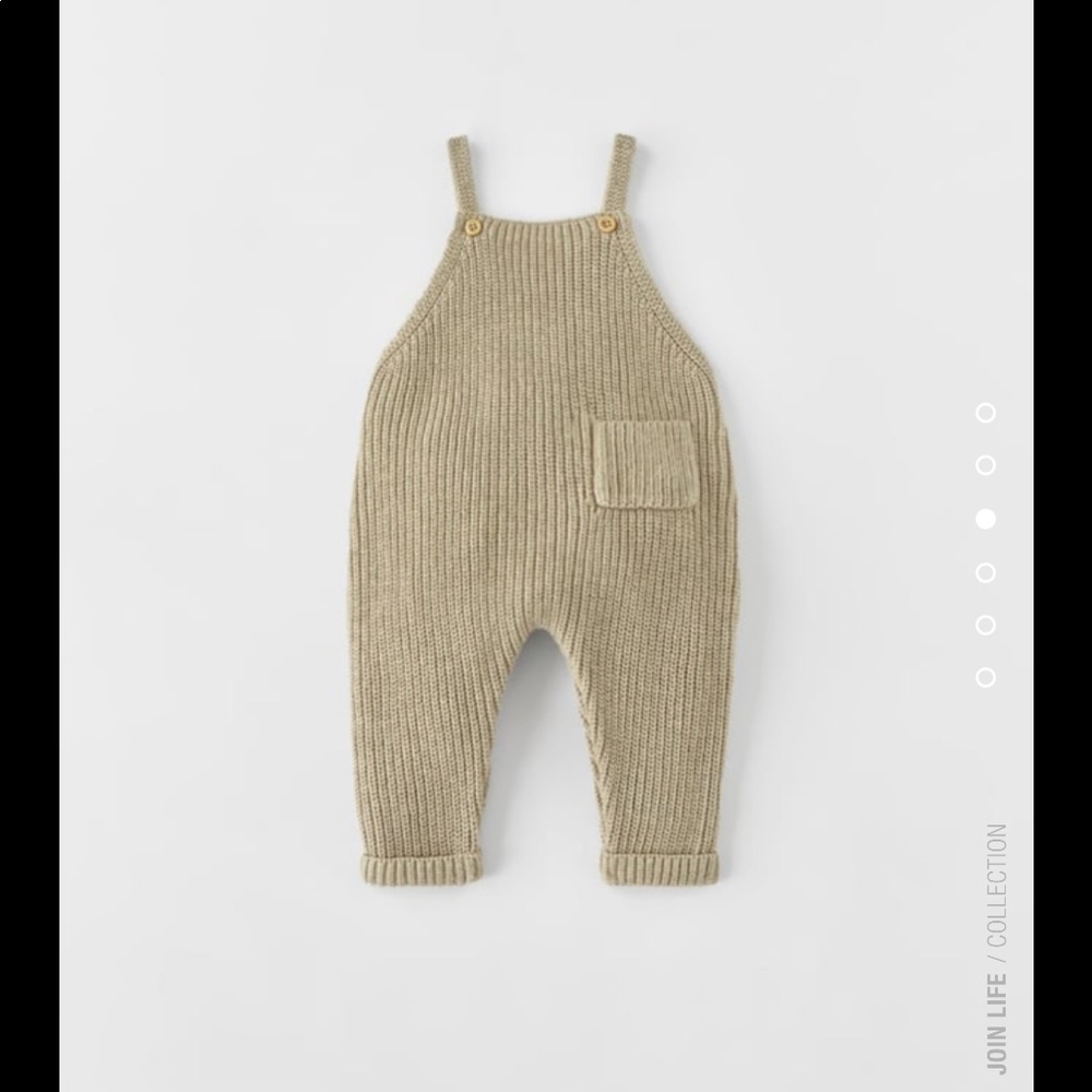 Zara Knit Overalls